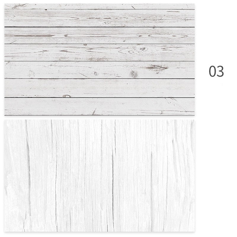 Marble Photography Backdrops 57*87CM 2 Sided Wood Grain Photo Background Wallpaper Studio Waterproof Products Photographic Props