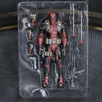 Em estoque NECA X-Men Deadpool Boneco de Ação Em Estoque Super Herói Deadpool Boneco Modelo Colecionável Ultimate Presente de Aniversário para menino
