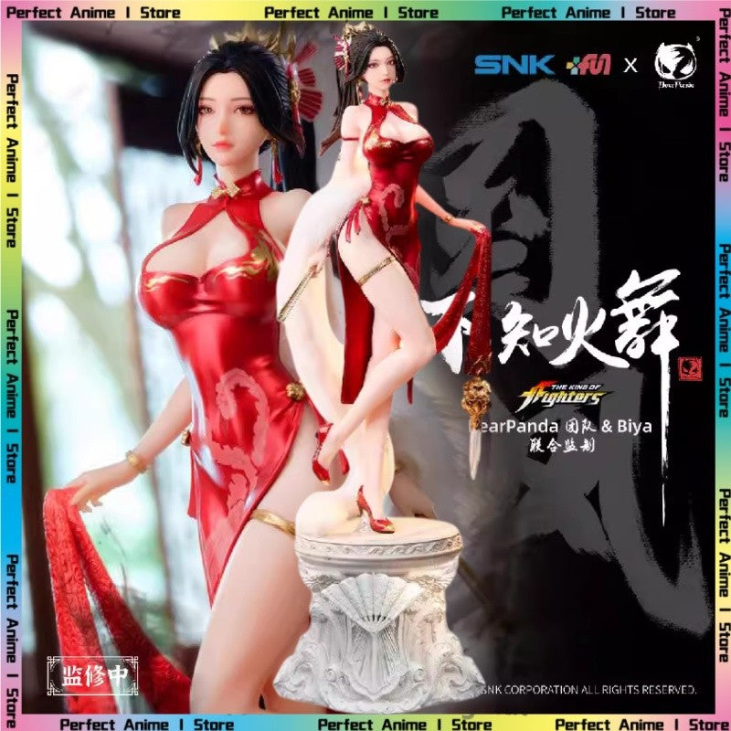 Pré-venda Bilibil BearPanda SNK Autorizado Oficialmente Pela Biya Para Produzir A Coleção de Modelos de Presente The King of Fighters Mai Shiranui