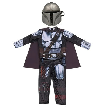 Mandalorian Beska Armor Children Cosplay Clothing Halloween Mask Gift