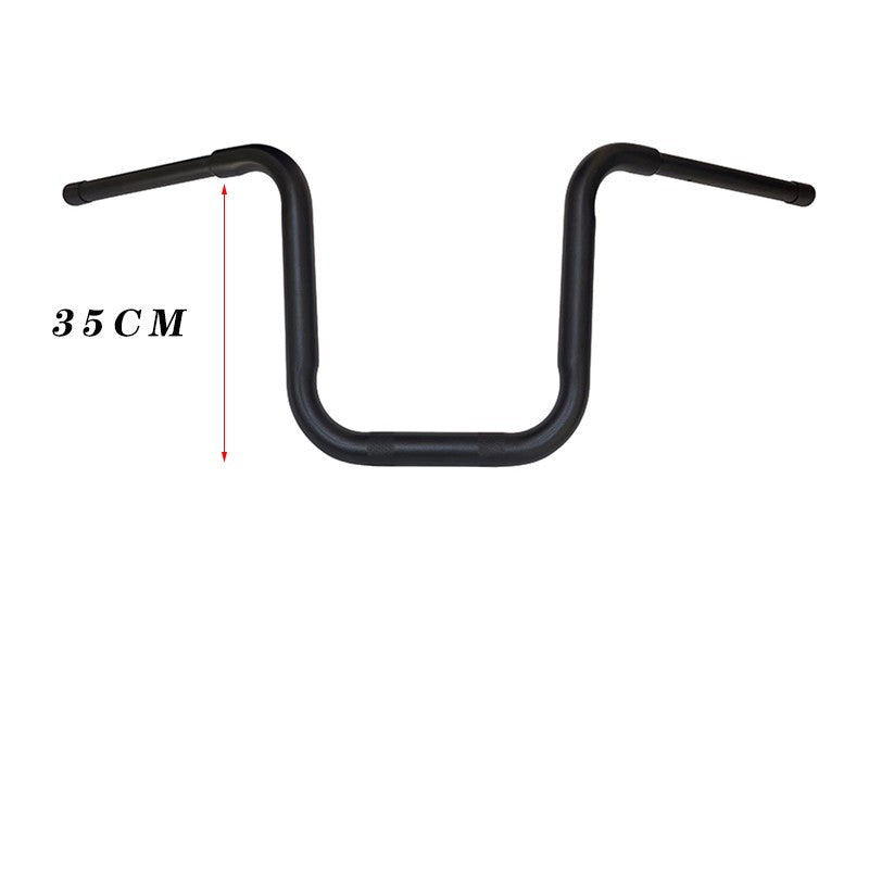 Guidão de motocicleta de 22mm de espessura Ape Hanger 82cm de comprimento compatível com guidões KEEWAY-BENDA V302 C para motos