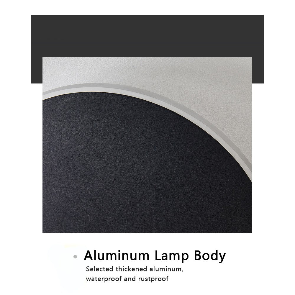SANDIY Led Step Light Recessed Wall Lamp Round Stair Lighting Waterproof Indoor&Outdoor Luminaire for Bathroom Yard Balcony Deck