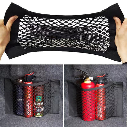 Saco de Armazenamento de Porta-Malas de Carro Adesivo de Rede Para Acessórios Toyota Corolla Avensis Yaris Rav4 Auris Hilux Prius Prado Camry Celica