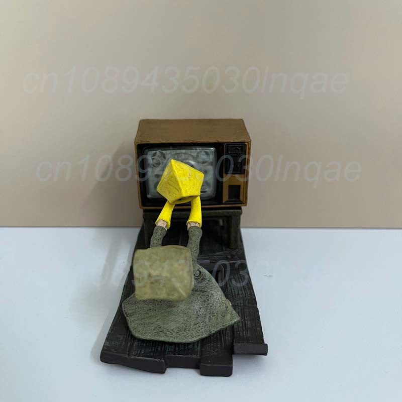 Jogo Quente GK Little Nightmares Anime Figure Six Maya Yamaoka Mono Action Figure Modelo Brinquedos Presente de Natal Decoração de Quarto