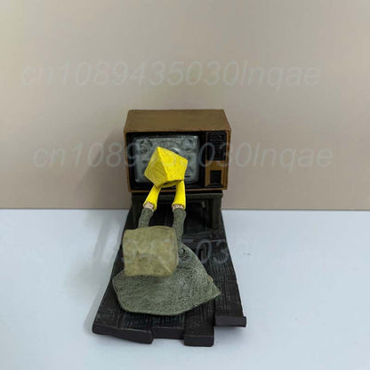 Jogo Quente GK Little Nightmares Anime Figure Six Maya Yamaoka Mono Action Figure Modelo Brinquedos Presente de Natal Decoração de Quarto