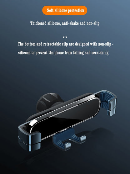 Car Phone Holder for Audi A4 B8 8KH B9 8WH A5 2009-2020 Gravity Navigation Bracket GPS Stand Air Outlet Clip Support Mount