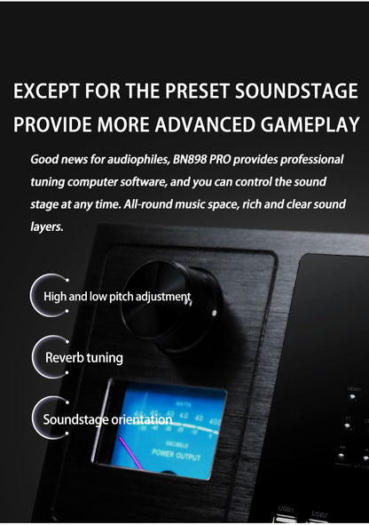 Conjunto de áudio Bluetooth de home theater com rede inteligente e 7.2 canais Balenald Dolby Atmos de última geração