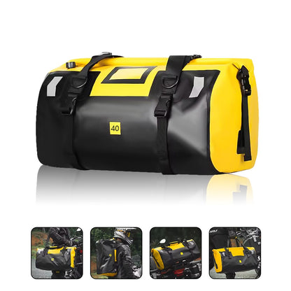 Universal Motorcycle Waterproof Tail Bags Back Seat Bags Cycling Camping Travel Bag Motorbike Scooter Sport Luggage Pack 66L 40L
