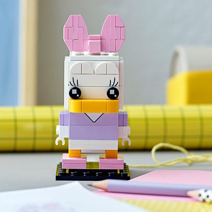 Lego Bloco Fangtouzi Série 40476 Margarida Pato Brinquedo de Montar Quebra-Cabeça Infantil Presente