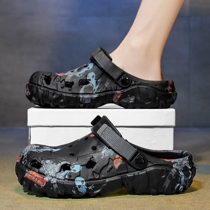 Man Shoes EVA Slippers Summer Men Garden Clogs 2025 Summer Slippers for men Outdoor Slide Soft Beach Shoes Male Summer Sandals