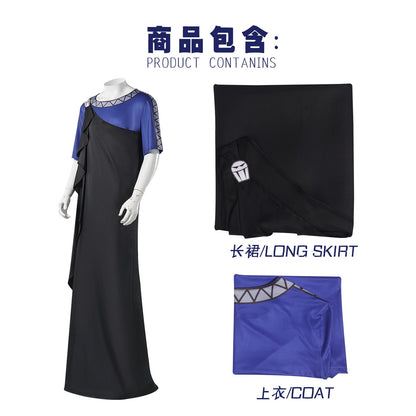 Anime Megara Hades Hercules Cosplay Costume Megara Pink Dress Strongman Jumpsuit Cape Hades Long Robe Halloween Carnival Suit