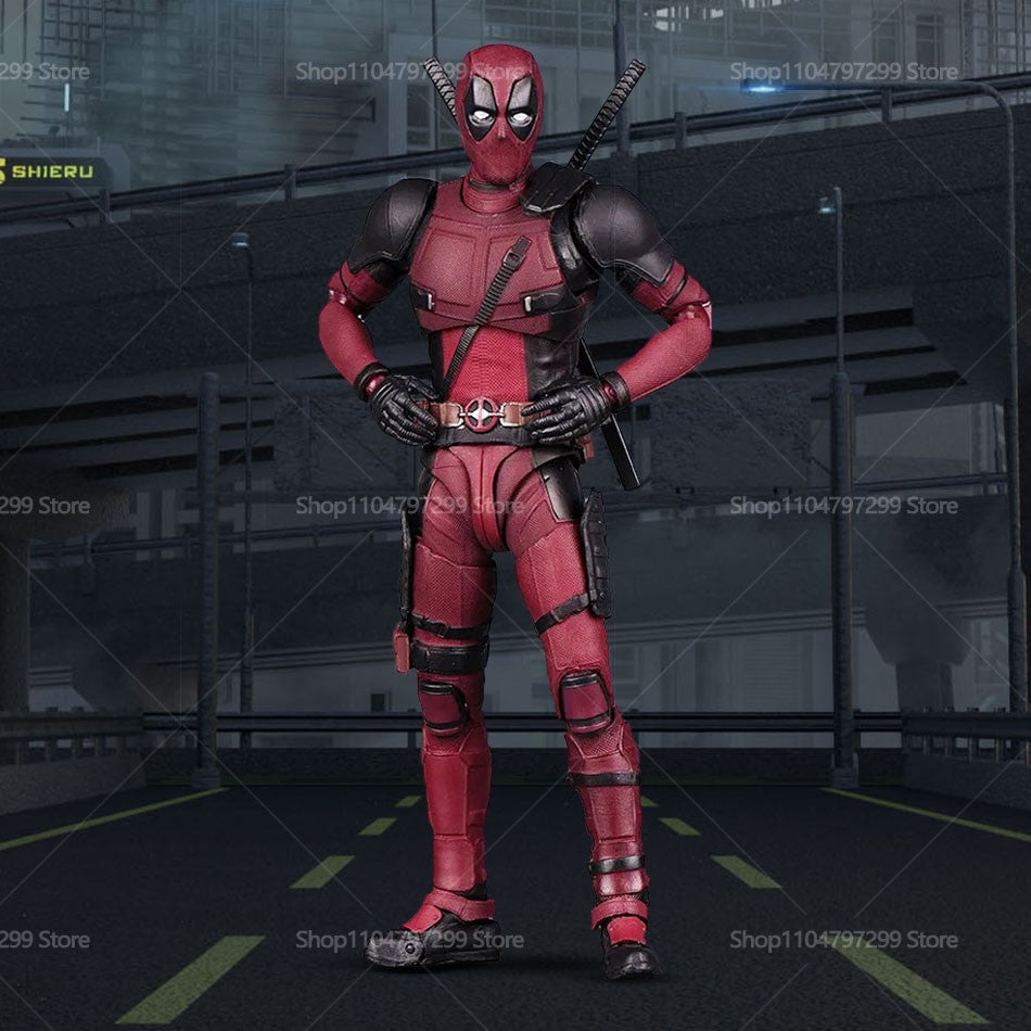 Boneco de Ação Deadpool X-Men Legend Series Figure Wade Winston Wilson Bonecos Articulados Modelos de Mobilidade Articulada Coleção Decoração Brinquedo Presente