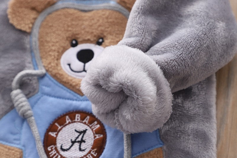 New Autumn Winter Baby Clothes Pajamas Sets Girls Pajamas Children Warm Flannel Fleece Catoon Bear Kids Sleepwear Home Suit 0-6Y
