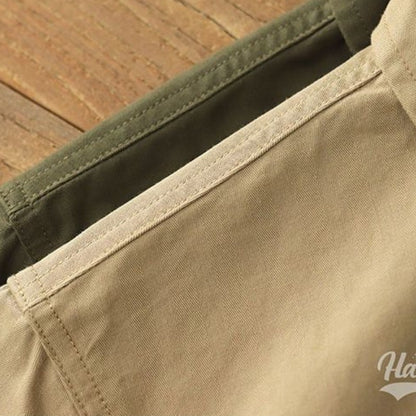 Gmiixder Men Cargo Long Sleeve Shirt Spring Autumn Hip Hop Jacket American Casual Retro Green Tough Man Workwear Shirt