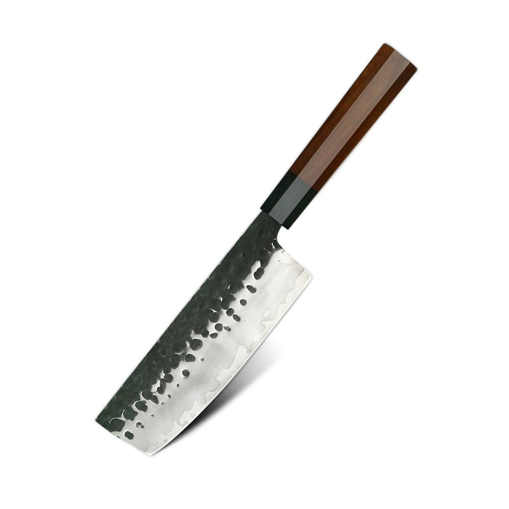 Amber 1-5pcs Kitchen Knives Set 3 Layers AUS-10 Steel Chef Knife Professional Japanese Knife Cooking African Mkuruti Handle