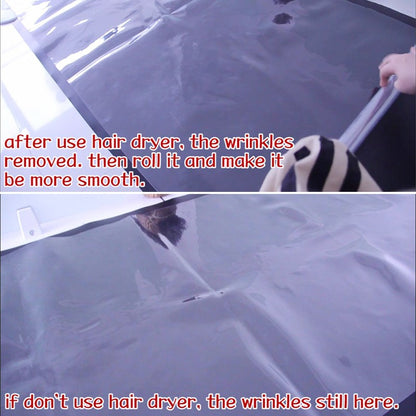 Transparent PVC Tablecloth Waterproof Kitchen Tablecloth Pad Glass Soft Cloth Tableclot Oil-Proof Table Mat Table Cover