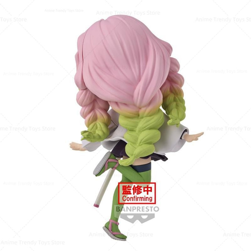 Em estoque Original Banpresto Demon Slayer Q posket Kanroji Mitsuri Action Anime figura modelo brinquedos Presente Genuíno WY