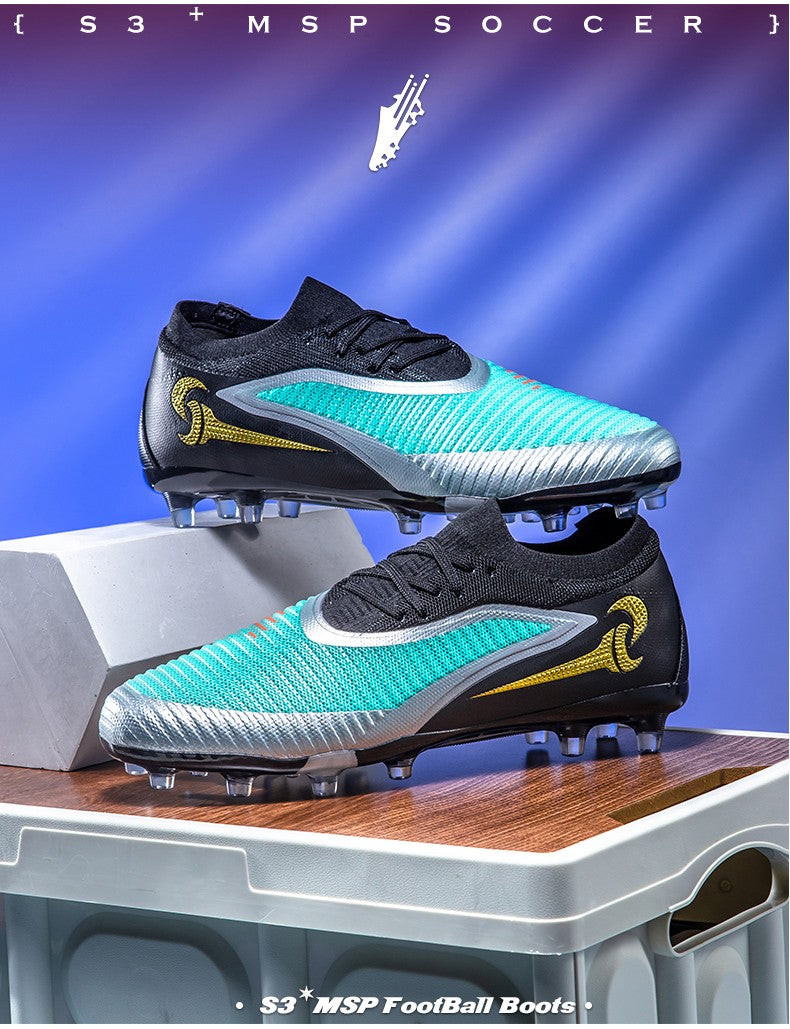 Men Football Shoes Fast Non-Slip Outdoor Football Field Boots Professional Grass Training Soccer Shoes Society Cleats Sneaker