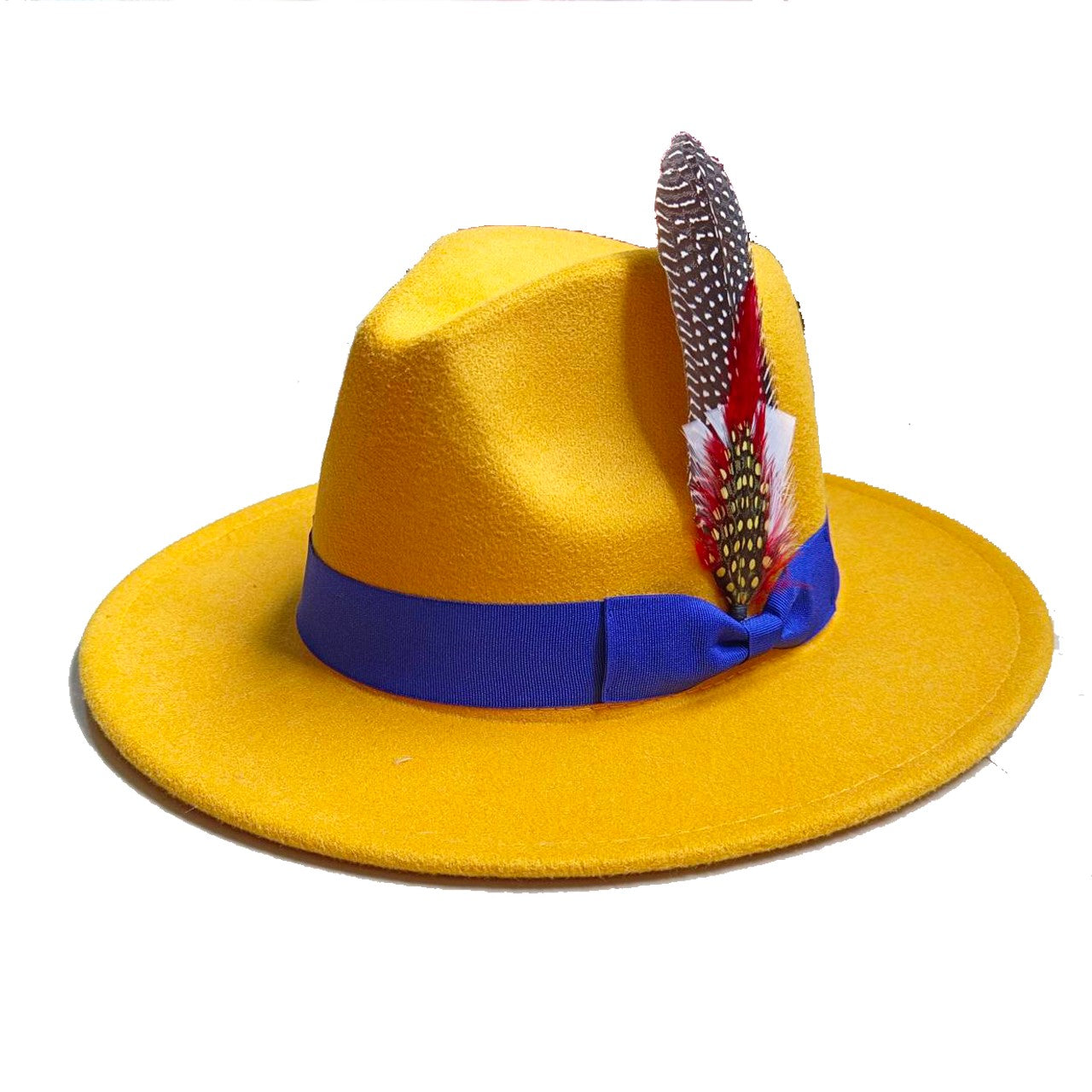 Leather Pink Fedora Wide brimmed Jazz Hat Autumn/Winter Classic Elegant Panama Hat Gentleman Hat Wholesale Sombrero