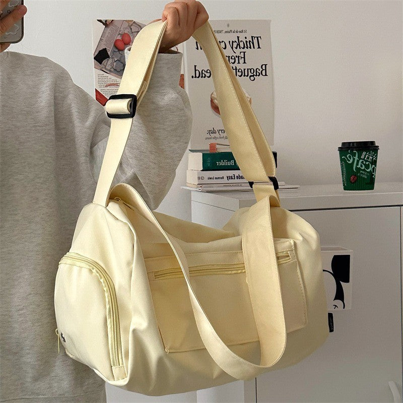 Large Crossbody Travel Tote Bags for Women 2024 Canvas Shoulder Messenger Bag Sports Yoga Satchels Fashion Woman Handbag