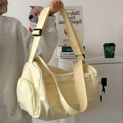 Large Crossbody Travel Tote Bags for Women 2024 Canvas Shoulder Messenger Bag Sports Yoga Satchels Fashion Woman Handbag