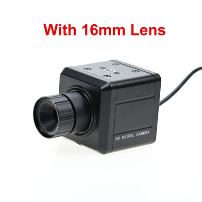 13MP USB Box Camera HD,IMX258,Drive Free,With Manual Zoom CS Lens 5-50mm/2.8-12mm,4208x3120 10fps,For Document Barcode Scanning
