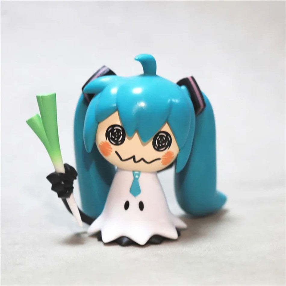 2026 7cm Hatsune Miku Anime Figurine Kawaii Mimikyu Miku Figurine Gk Statue Model Doll Collection Room Desk Decoration Toys Gift