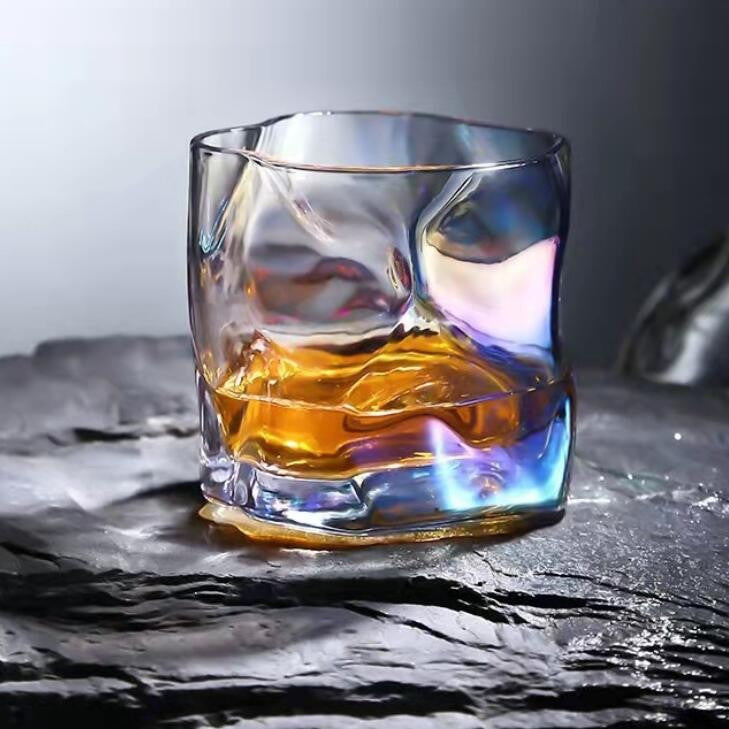Copo de uísque cinza-fumaça 190ml, copo Old Fashioned de base pesada, conjunto de presente para bar, caneca de cerveja de cristal, direto da fábrica