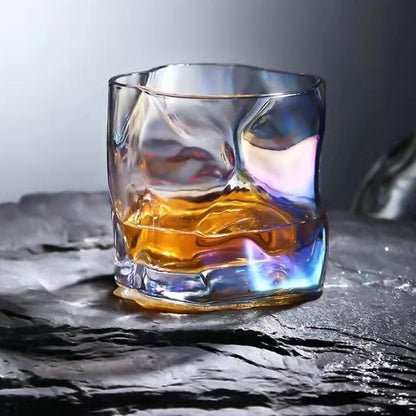 Copo de uísque cinza-fumaça 190ml, copo Old Fashioned de base pesada, conjunto de presente para bar, caneca de cerveja de cristal, direto da fábrica