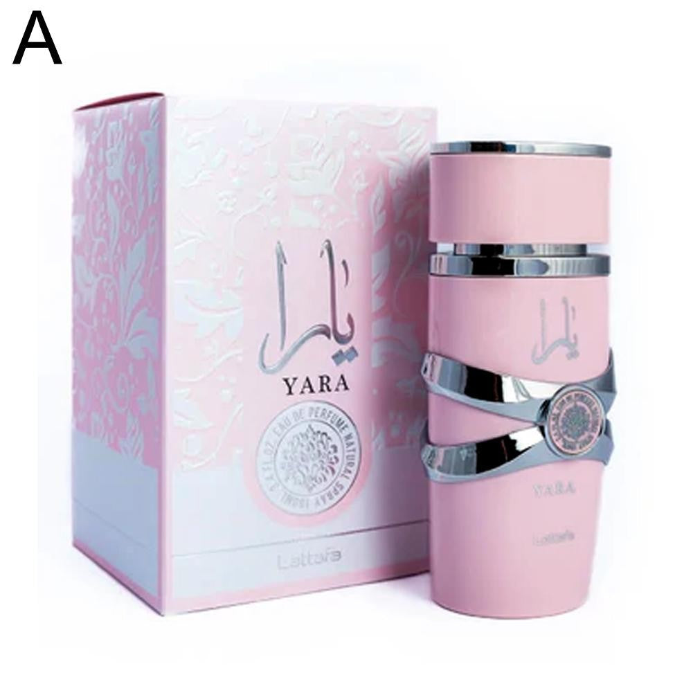 Perfume árabe feminino do Oriente Médio, spray corporal de longa duração, perfume feminino, fragrância floral, 100ml, presente para encontros femininos