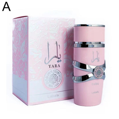 Perfume árabe feminino do Oriente Médio, spray corporal de longa duração, perfume feminino, fragrância floral, 100ml, presente para encontros femininos