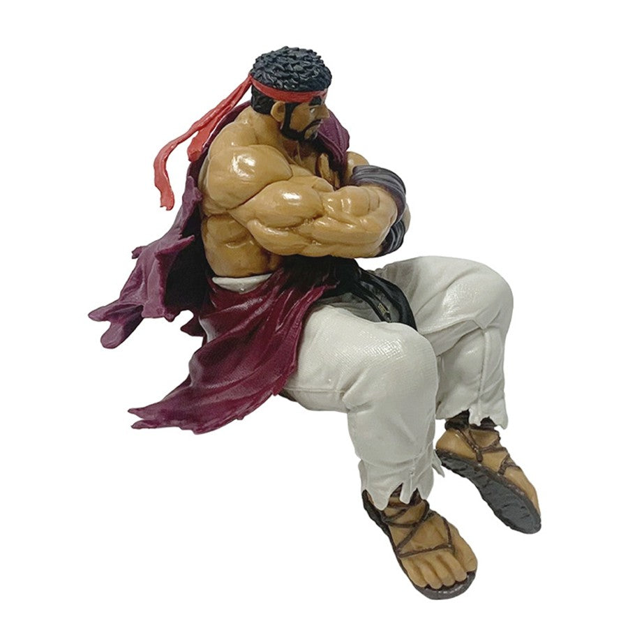 Figura de Ação Ryu de Anime Street Fighter 6 de 14cm Figura de Ryu para Noodle Stopper Decoração de Quarto Modelo de Coleção em PVC Brinquedos