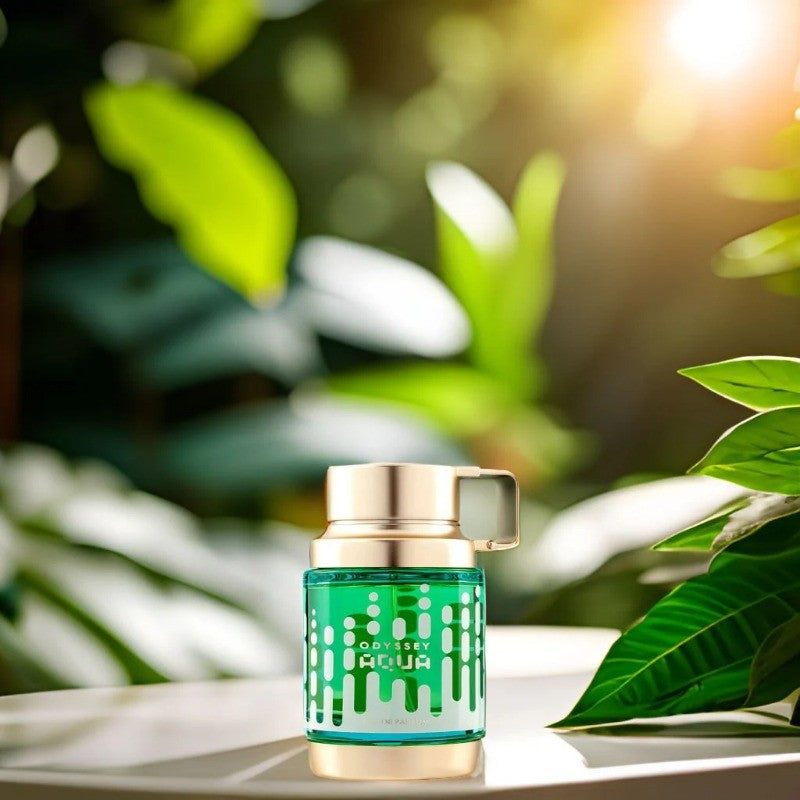 Armaf Odyssey Aqua Edition Eau de Parfum Spray 100ml Original Arab Perfumes Lasting Woody Aromatic Perfume Cologne for Men Gifts