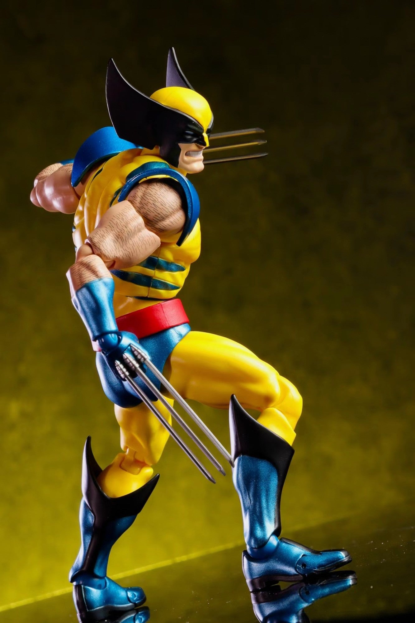 Ct Toys Mafex138 Wolverine Boneco Articulado PVC Mafex 96 Boneco X-Men Versão Quadrinhos Estatueta Colecionável Modelo Brinquedos Presentes Infantis