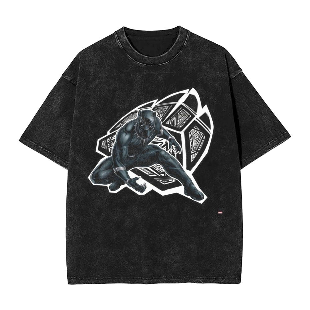 Men's Frgrt T Shirt Black Panther 100% Cotton Clothing Humorous Short Sleeve Crew Neck Tee Shirt 6XL T-Shirts