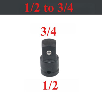 Adaptador de Soquete Conversor de 6/4/1 Peças 3/4 1/2 3/8 1/4 Polegadas Juntas de Chave de Impacto Adaptador de Catraca Ferramentas de Reparo