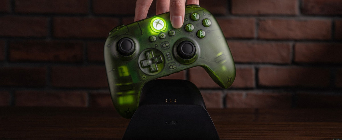 8BitDo Ultimate 3-mode Controller Hall Effect Joysticks with Charger Dock Wired for Xbox Series X/S, Xbox One Windows Android
