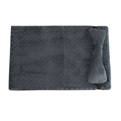 Cama Quente Calmante para Cães com Almofada, Tapete Felpudo e Fofo para Cães com Capa de Inverno Removível para Cães e Gatos de Porte Grande, Médio e Pequeno