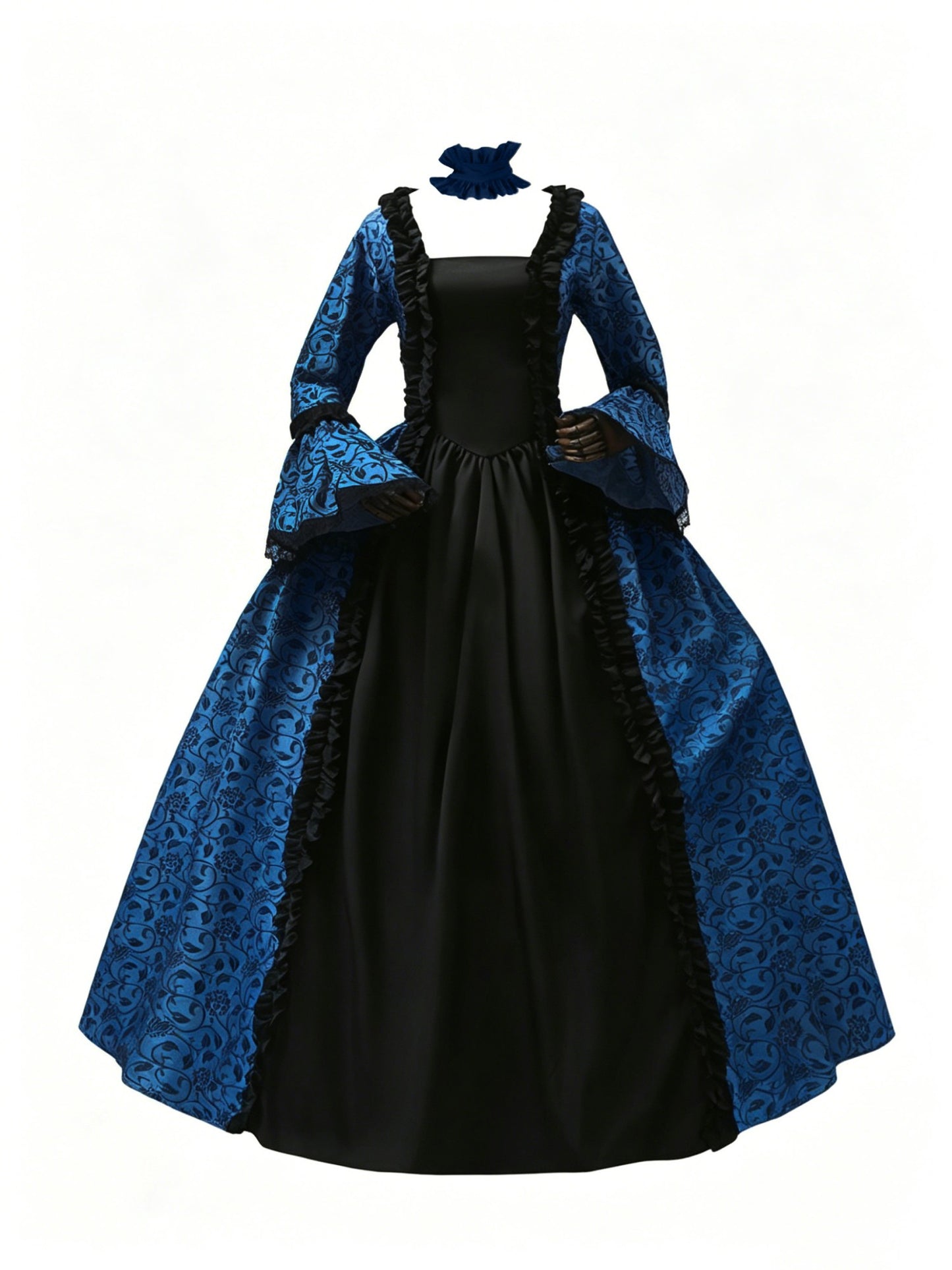 Cross border medieval Victorian retro elegant temperament versatile cosplay court dress fluffy dress cosplay Halloween performan