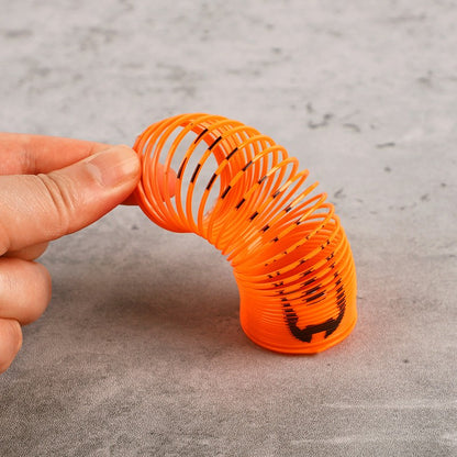 12/36pcs Halloween Coil Springs Toys Kids Halloween Party Favors Trick or Treat Gifts Boy Girl Birthday Goodie Bag Bucket Filler