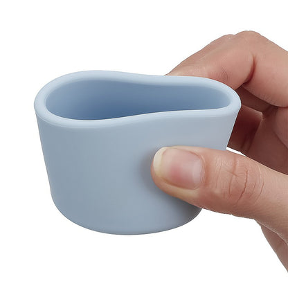 TYRY.HU 1set Baby Silicone Building Block BPA Free Round Cup Soft Block 3D Educational Montessori Toys Baby Teether Gifts