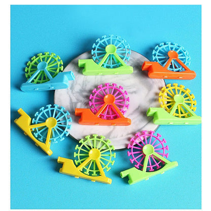 10/20/50PCS Children Cartoon Ferris Wheel Whistle Parent-Child Interaction Children'sToys Birthday Party Gift Random Color Tuya