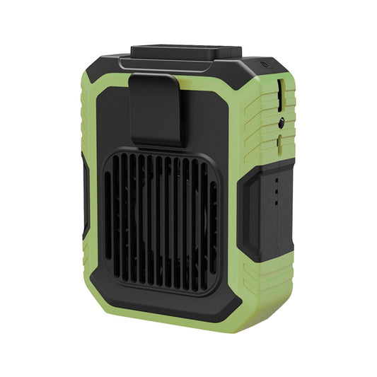 Portable Mini Waist Fan 3 Speed 4000mAh Wearable Personal Fan Emergency Mobile Power Belt Fan for Jobsite/Farm/Traveling/Fishing