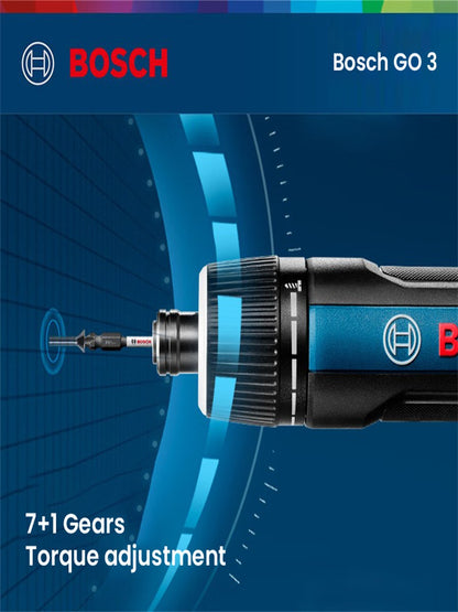 Parafusadeira Elétrica Bosch GO 3 3.6V 5Nm Parafusadeira Recarregável sem Fio GO3 Bosch Ferramenta Elétrica Multifuncional