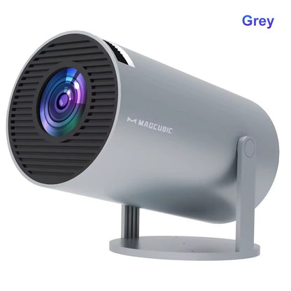 Magcubic Projector Android14 HY300 WiFi6 290ANSI Android14.0 8K Allwinner H726 130"screen BT5.4 Home Theater Outdoor portable