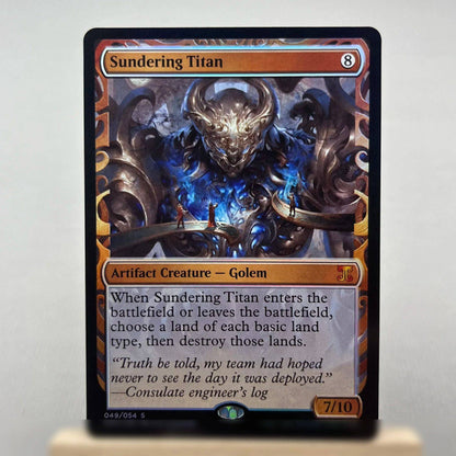 MPS FOIL2-02 TCG Cards for Home Play magical Proxy Sol Ring Lotus Petal a Pedra do Esquecimento Lente Extraplanar Noxious gather