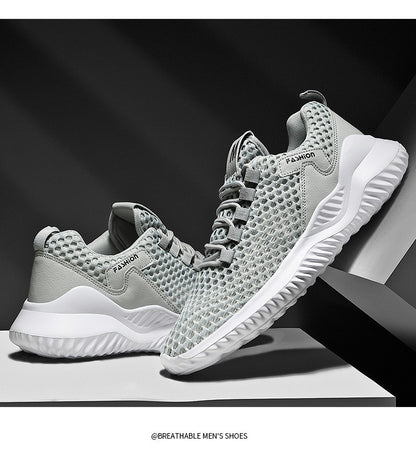 2025 Summer Men's Loafers Walking Mesh Breathable Summer Comfortable Casual Shoes Sneakers Zapatillas Hombre Men Running shoes