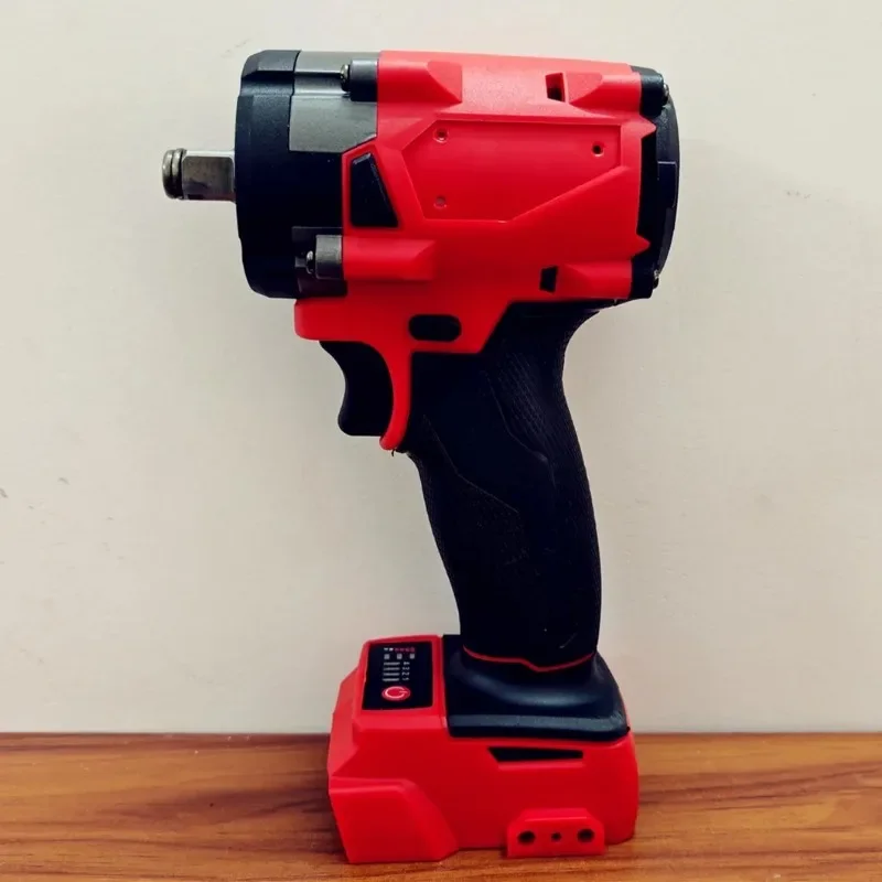Chave de Impacto Sem Fio 4 Velocidades para Bateria Milwaukee 18V 500N.m 1/2" Chave de Fenda Elétrica Sem Escova para Pneus de Carro Ferramentas Elétricas
