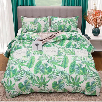 Spring Milan 3-Piece Queen Quilt Set, Lightweight Floral Bedspread Coverlet, Reversible All Season Bedding, Soft Microfiber with