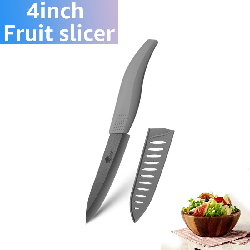 Ceramic Knives Set for Kitchen 3 4 5 6inch Chef Knife Anti-slip Handle Rustproof Blade Fruit Vegetable Slicer Paring Cook Cutter